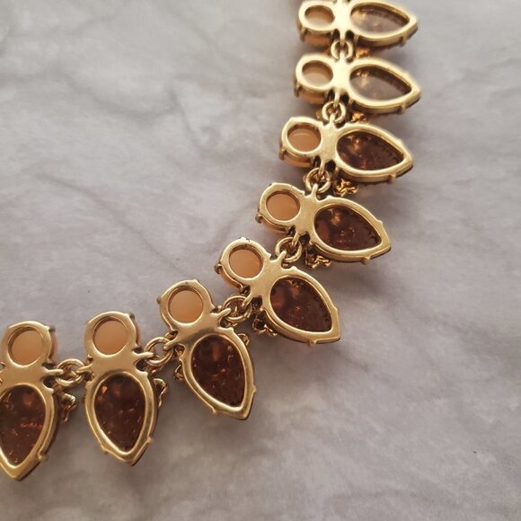 🍓 J.Crew Strawberry Flower Floral Rhinestones Crystal Cluster Statement 🍓 - Picture 13 of 16